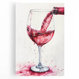 Large black and white stretched canvas featuring assorted kitchen utensils, ideal for kitchen wall art.