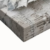 Textured Christmas Tree Art Print - Unique Holiday Wall Decor Accent