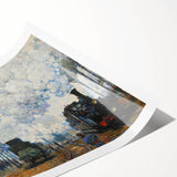 Claude Monet's Arrival of the Normandy Train - Impressionist Train Art