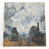 Claude Monet's Arrival of the Normandy Train - Impressionist Train Art