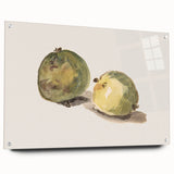 Modern Wall Art: Elegant Still Life of Apples by Édouard Manet