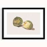 Modern Wall Art: Elegant Still Life of Apples by Édouard Manet