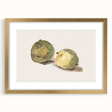 Modern Wall Art: Elegant Still Life of Apples by Édouard Manet
