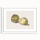 Modern Wall Art: Elegant Still Life of Apples by Édouard Manet