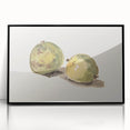 Modern Wall Art: Elegant Still Life of Apples by Édouard Manet