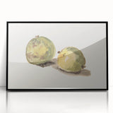 Modern Wall Art: Elegant Still Life of Apples by Édouard Manet
