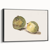 Modern Wall Art: Elegant Still Life of Apples by Édouard Manet