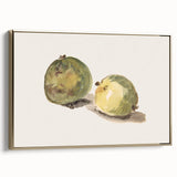 Modern Wall Art: Elegant Still Life of Apples by Édouard Manet