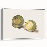 Modern Wall Art: Elegant Still Life of Apples by Édouard Manet