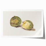 Modern Wall Art: Elegant Still Life of Apples by Édouard Manet