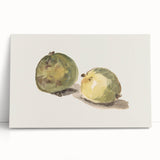 Modern Wall Art: Elegant Still Life of Apples by Édouard Manet