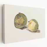 Modern Wall Art: Elegant Still Life of Apples by Édouard Manet