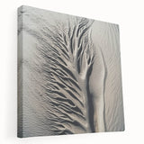 Close-up nature photography on stretched canvas, featuring detailed green leaves, ideal for kitchen wall art.