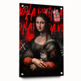 Mona Lisa Pop Art Canvas - Bold Modern Stretched Canvas Print