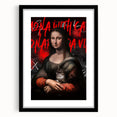 Mona Lisa Pop Art Canvas - Bold Modern Stretched Canvas Print