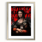 Mona Lisa Pop Art Canvas - Bold Modern Stretched Canvas Print