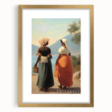 Extra large abstract art print featuring textured swirls in earthy tones, framed in gold, ideal for living room decor.