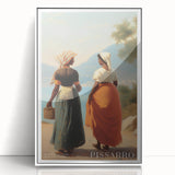 Art deco style poster featuring a stylized portrait of Camille in muted pastel tones, ideal for nursery wall art.