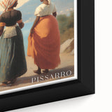 Extra large framed canvas of a textured, colorful abstract design on a black background, ideal for living room decor.