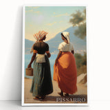 Black and white abstract print on stretched canvas, featuring dynamic brush strokes.