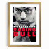 Raging Bull Movie Poster - Iconic Boxing Film Art Print featuring Robert De Niro