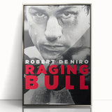 Raging Bull Movie Poster - Iconic Boxing Film Art Print featuring Robert De Niro