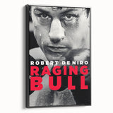 Raging Bull Movie Poster - Iconic Boxing Film Art Print featuring Robert De Niro
