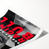 Raging Bull Movie Poster - Iconic Boxing Film Art Print featuring Robert De Niro