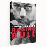 Raging Bull Movie Poster - Iconic Boxing Film Art Print featuring Robert De Niro