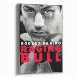 Raging Bull Movie Poster - Iconic Boxing Film Art Print featuring Robert De Niro