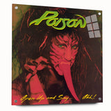 Retro Wall Art - Poison Open Up and Say Ahh Vintage Prints