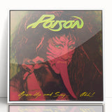 Retro Wall Art - Poison Open Up and Say Ahh Vintage Prints