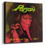 Retro Wall Art - Poison Open Up and Say Ahh Vintage Prints
