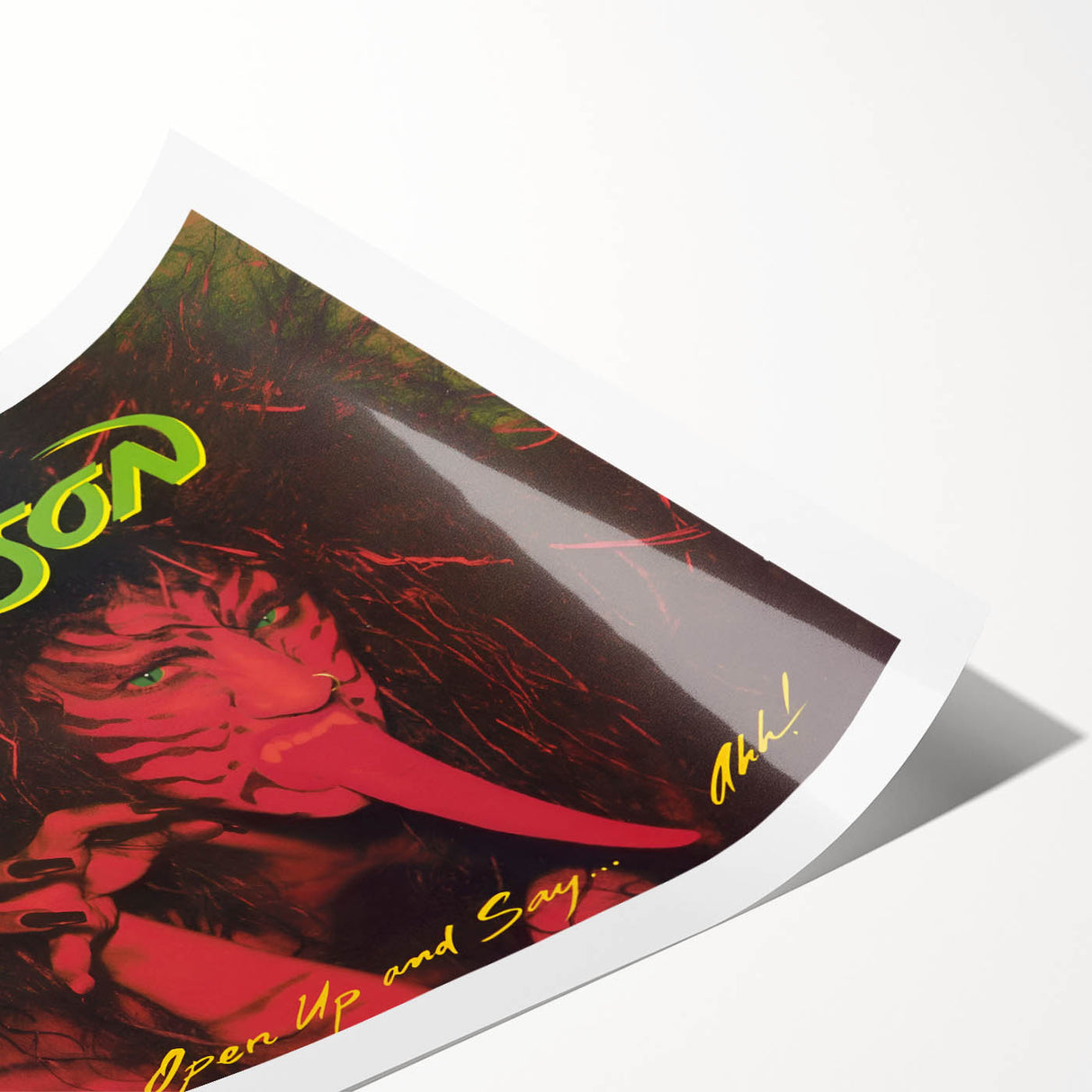 Retro Wall Art - Poison Open Up and Say Ahh Vintage Prints