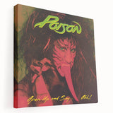 Retro Wall Art - Poison Open Up and Say Ahh Vintage Prints