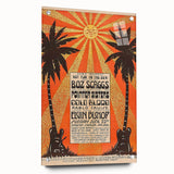 Boz Scaggs Hot Fun in the Sun Poster - Retro Music Wall Art