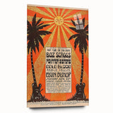 Boz Scaggs Hot Fun in the Sun Poster - Retro Music Wall Art