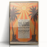 Boz Scaggs Hot Fun in the Sun Poster - Retro Music Wall Art