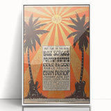 Boz Scaggs Hot Fun in the Sun Poster - Retro Music Wall Art