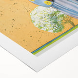 Vintage Japan Travel Poster | Warm Welcome Art Print of Geisha