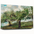 Charming Realism Art Print | Girl Picking Apple Blossoms by Winslow Homer