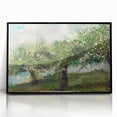 Charming Realism Art Print | Girl Picking Apple Blossoms by Winslow Homer