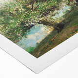 Charming Realism Art Print | Girl Picking Apple Blossoms by Winslow Homer