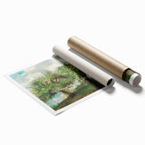 Charming Realism Art Print | Girl Picking Apple Blossoms by Winslow Homer