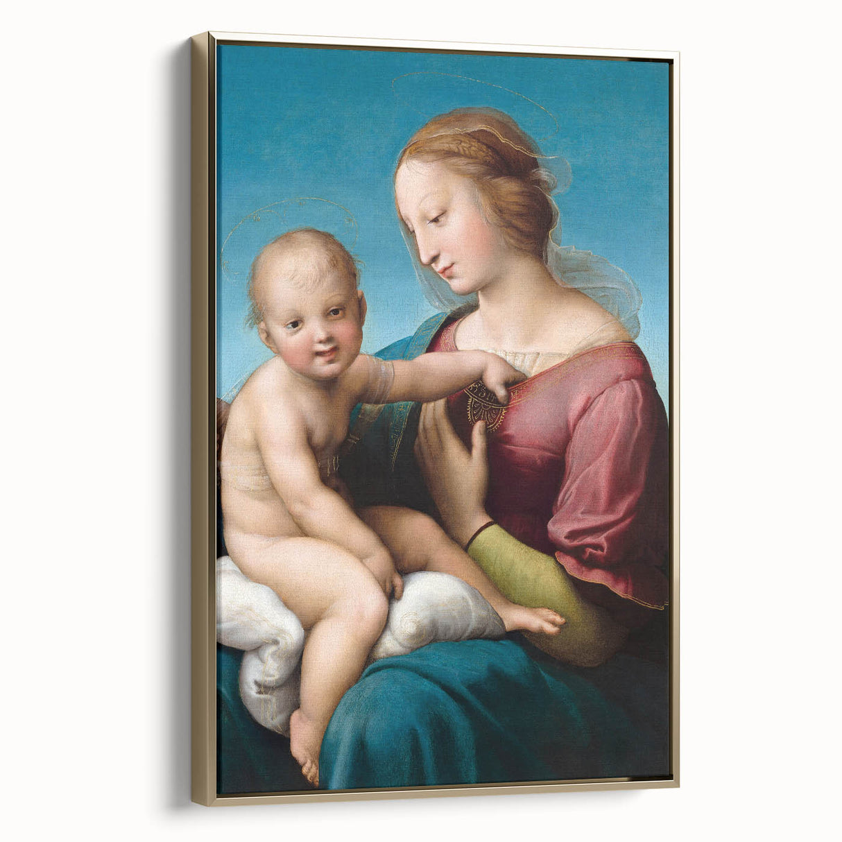 Raphael’s Niccolini–Cowper Madonna: Iconic Renaissance Art Print
