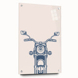 Motorcycle Handlebar Wall Art - Boys Room Wall Art Kids Wall Art Prints