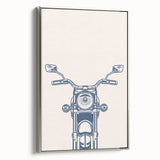 Motorcycle Handlebar Wall Art - Boys Room Wall Art Kids Wall Art Prints