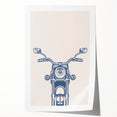 Motorcycle Handlebar Wall Art - Boys Room Wall Art Kids Wall Art Prints