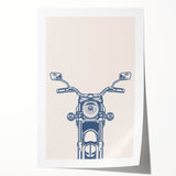 Motorcycle Handlebar Wall Art - Boys Room Wall Art Kids Wall Art Prints