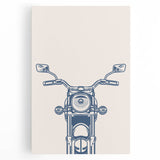 Motorcycle Handlebar Wall Art - Boys Room Wall Art Kids Wall Art Prints